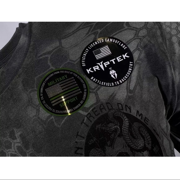 Howitzer Style Men's T-shirt COIL Military Grunt CAMO Green - Picture 7 of 11